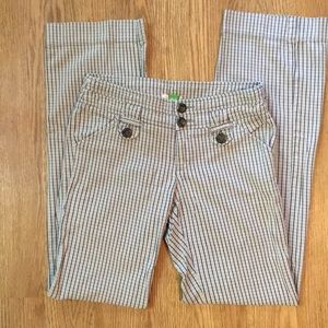 Anthropologie Plaid Pants